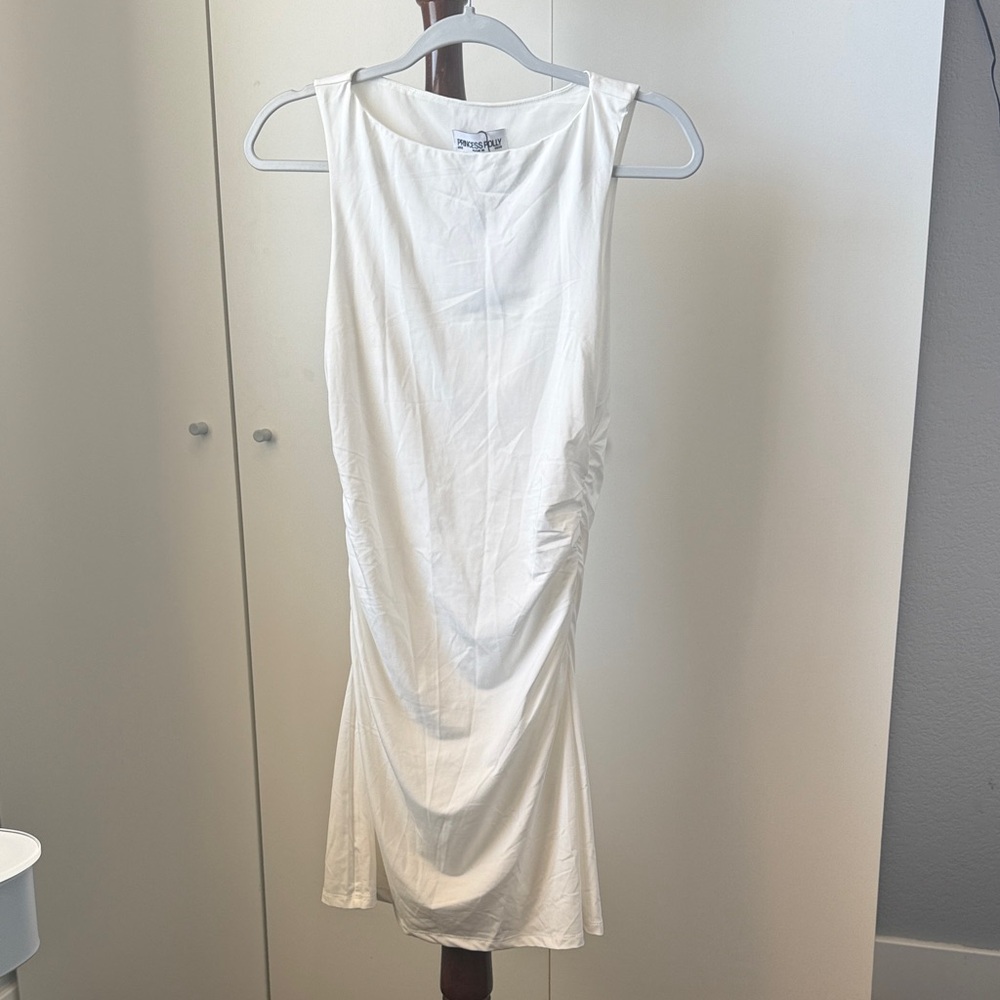 Princess Polly white bodycon dress
